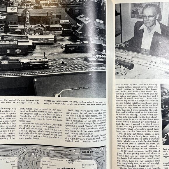 Model Railroader Magazine Back Issue u Dec 1974 Vol 41 No 12 Auto Train - Picture 6 of 6